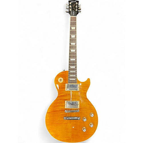 Used Gibson Les Paul Standard Honey Amber Solid Body Electric Guitar Honey Amber