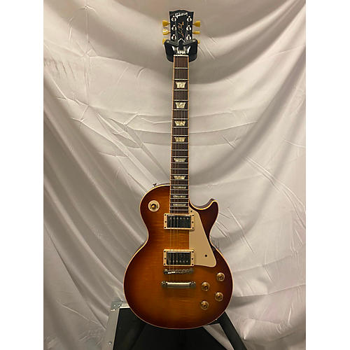 Gibson Used Gibson Les Paul Standard Iced Tea Solid Body Electric Guitar Iced Tea