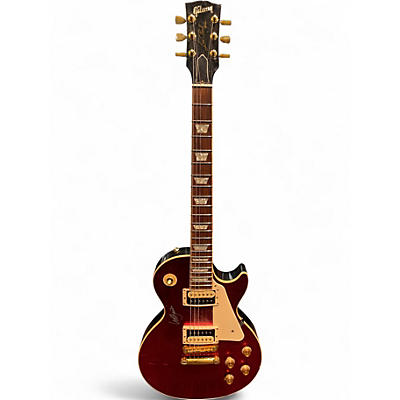 Used Gibson Les Paul Standard LIMITED EDITION RED SPARKLE Solid Body Electric Guitar