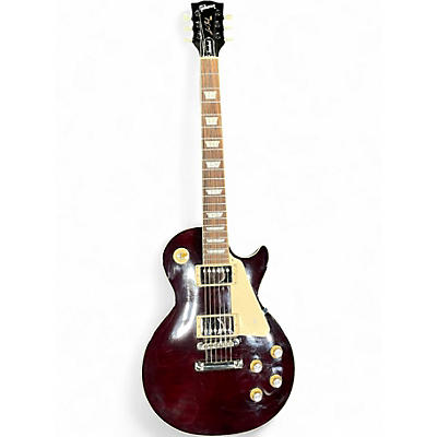 Used Gibson Les Paul Standard Oxblood Black Solid Body Electric Guitar