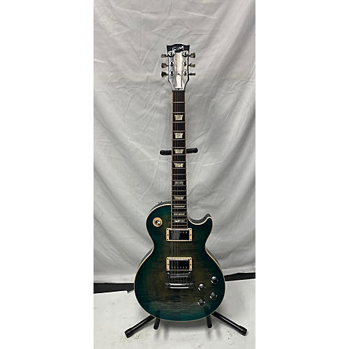 Gibson Used Gibson Les Paul Standard Premium 120th Anniversary Ocean Water Perimeter Hollow Body Electric Guitar Ocean Water Perimeter