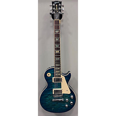 Gibson Used Gibson Les Paul Standard Premium Plus Quilt 2015 Ocean Blue Solid Body Electric Guitar