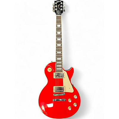 Used Gibson Les Paul Standard Red Solid Body Electric Guitar