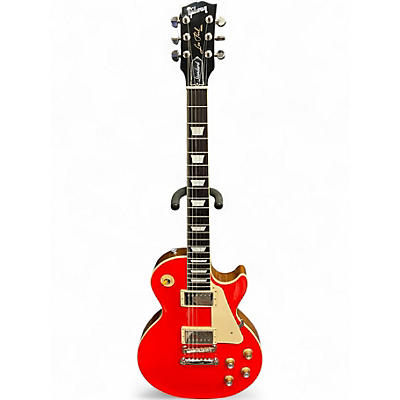Used Gibson Les Paul Standard Red Solid Body Electric Guitar