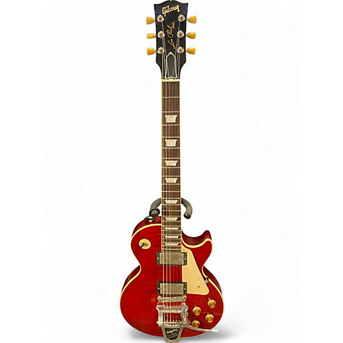 Gibson Used Gibson Les Paul Standard Satin Red Solid Body Electric Guitar Satin Red