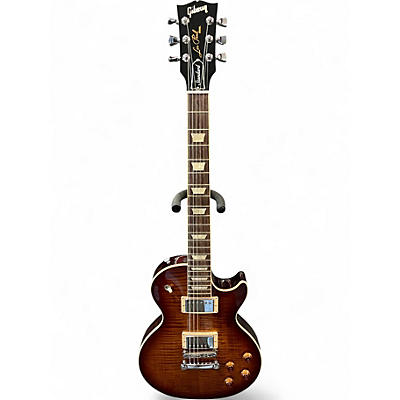 Used Gibson Les Paul Standard Tiger Burst Solid Body Electric Guitar