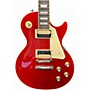 Used Gibson Les Paul Standard Trans Red Solid Body Electric Guitar Trans Red