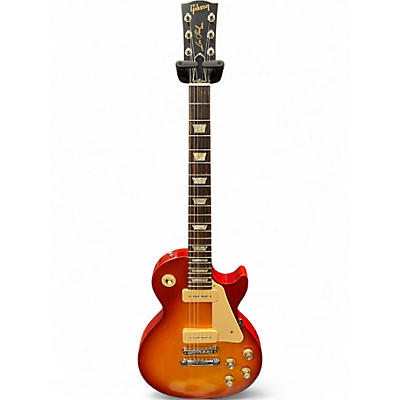 Used Gibson Les Paul Studio '60s Tribute with P90s Cherry Sunburst Hollow Body Electric Guitar