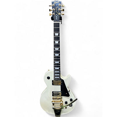 Used Gibson Les Paul Studio Alpine White Solid Body Electric Guitar