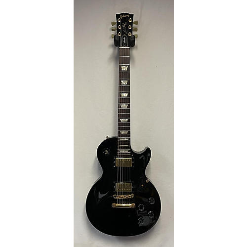 Gibson Used Gibson Les Paul Studio Black And Gold Solid Body Electric Guitar Black and Gold