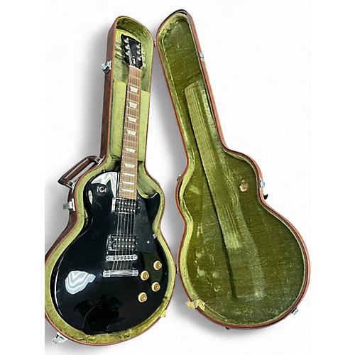 Used Gibson Les Paul Studio Black Solid Body Electric Guitar Black