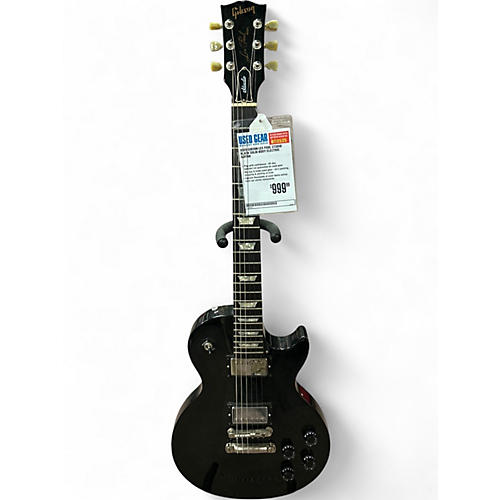 Used Gibson Les Paul Studio Black Solid Body Electric Guitar Black