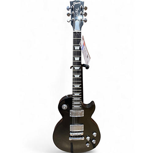 Used Gibson Les Paul Studio Black Solid Body Electric Guitar Black