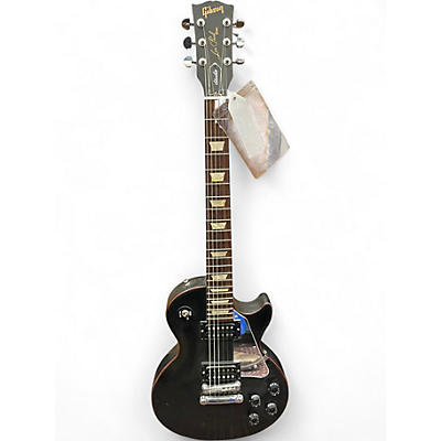 Used Gibson Les Paul Studio Black Solid Body Electric Guitar