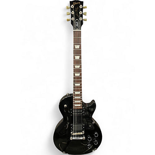 Used Gibson Les Paul Studio Black Solid Body Electric Guitar Black