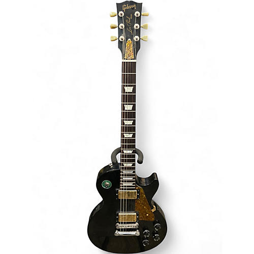 Used Gibson Les Paul Studio Black Solid Body Electric Guitar Black