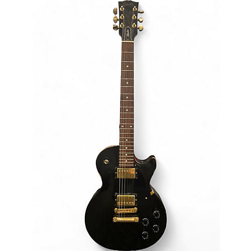 Gibson Used Gibson Les Paul Studio Black and Gold Solid Body Electric Guitar Black and Gold