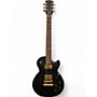 Used Gibson Used Gibson Les Paul Studio Black and Gold Solid Body Electric Guitar Black and Gold