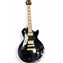 Used Gibson Les Paul Studio Black and Gold Solid Body Electric Guitar Black and Gold