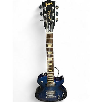 Used Gibson Les Paul Studio Blue Solid Body Electric Guitar