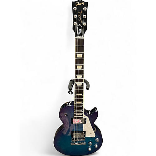 Used Gibson Les Paul Studio Blueberry Solid Body Electric Guitar Blueberry