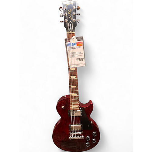 Gibson Used Gibson Les Paul Studio Cherry Solid Body Electric Guitar Cherry