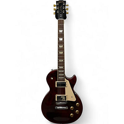 Used Gibson Les Paul Studio Cherry Solid Body Electric Guitar