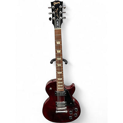 Used Gibson Les Paul Studio Cherry Solid Body Electric Guitar