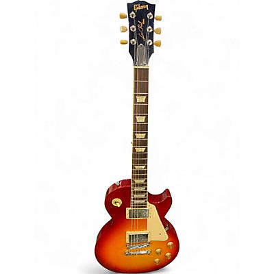 Used Gibson Les Paul Studio Cherry Sunburst Solid Body Electric Guitar