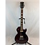 Used Gibson Used Gibson Les Paul Studio Deluxe II Maroon Solid Body Electric Guitar Maroon