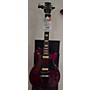 Used Gibson Used Gibson Les Paul Studio Deluxe II Red Solid Body Electric Guitar Red