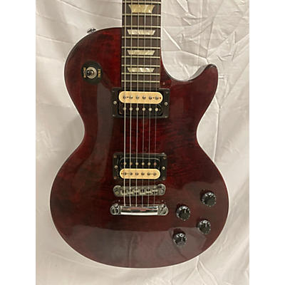 Gibson Used Gibson Les Paul Studio Deluxe II Wine Red Solid Body Electric Guitar