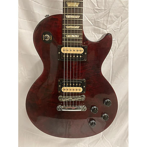 Gibson Used Gibson Les Paul Studio Deluxe II Wine Red Solid Body Electric Guitar Wine Red