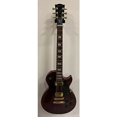 Gibson Used Gibson Les Paul Studio FLAME W GOLD HARDWARE RED WINE Solid Body Electric Guitar