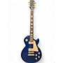 Used Gibson Les Paul Studio Gem Series Blue Sapphire Solid Body Electric Guitar Blue Sapphire