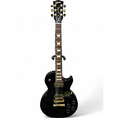 Gibson Used Gibson Les Paul Studio Gold Series Ebony Solid Body Electric Guitar