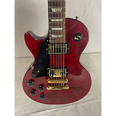 Gibson Used Gibson Les Paul Studio Left Handed Maroon Electric Guitar