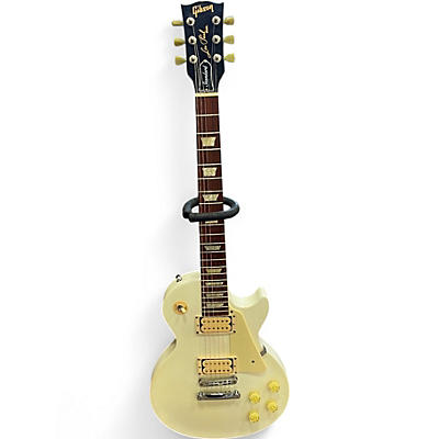 Used Gibson Les Paul Studio Olympic White Solid Body Electric Guitar