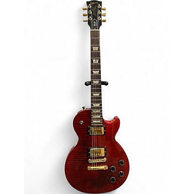 Used Gibson Les Paul Studio Plus Wine Red Solid Body Electric Guitar