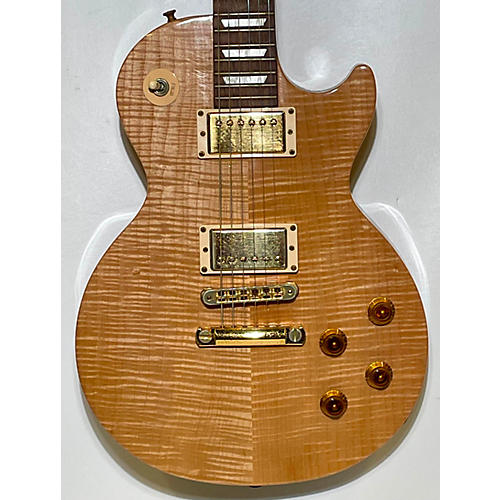 Gibson Used Gibson Les Paul Studio Premium Plus Natural Solid Body Electric Guitar Natural