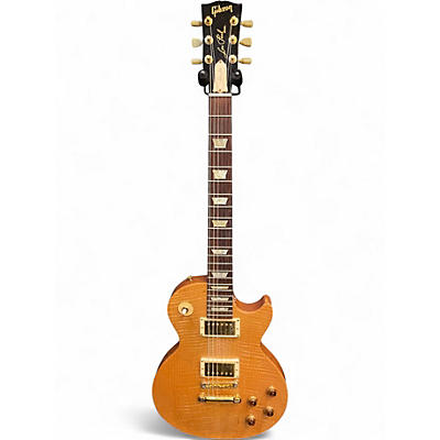 Used Gibson Les Pau;l Studio Premium Plus Natural Solid Body Electric Guitar