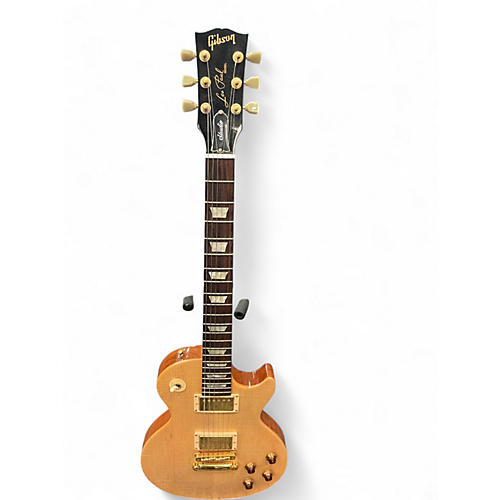Used Gibson Les Paul Studio Premium Plus Natural Solid Body Electric Guitar Natural