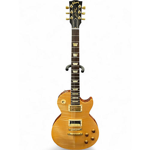 Used Gibson Les Paul Studio Premium Plus Natural Solid Body Electric Guitar Natural