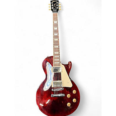 Used Gibson Les Paul Studio Red Solid Body Electric Guitar