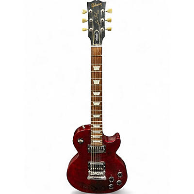 Used Gibson Les Paul Studio Red Solid Body Electric Guitar