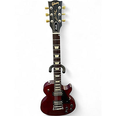 Used Gibson Les Paul Studio Red Solid Body Electric Guitar