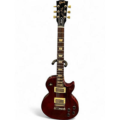 Used Gibson Les Paul Studio Red Solid Body Electric Guitar