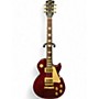 Used Gibson Les Paul Studio Red Solid Body Electric Guitar Red