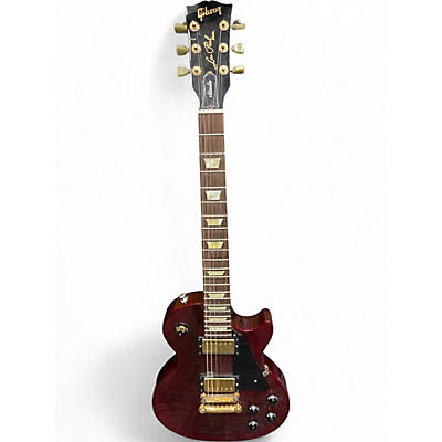 Used Gibson Les Paul Studio Red Solid Body Electric Guitar