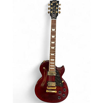 Used Gibson Les Paul Studio Red Solid Body Electric Guitar